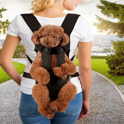 Sac à Dos pour Chien - PetCarrier™ - Noir - Toutou trop chou