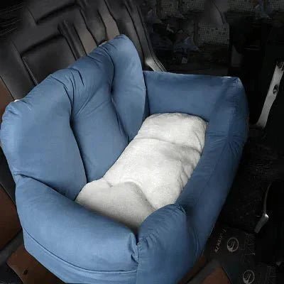 SIEGE AUTO POUR CHIEN - CarrierTravelDog™ - Bleu - Toutou trop chou