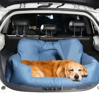 SIEGE AUTO POUR CHIEN - CarrierTravelDog™ - Bleu - Toutou trop chou