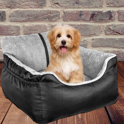 SIEGE AUTO POUR CHIEN - PetCarSeat™ - Noir - Toutou trop chou