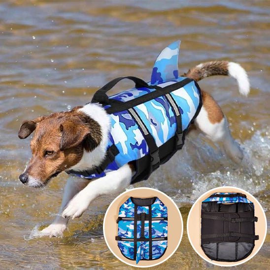 Gilet de sauvetage chien | AquaFlex Camouflage - Toutou Trop Chou