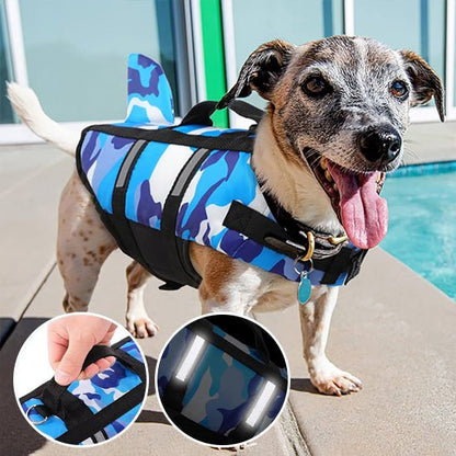 Gilet de sauvetage chien | AquaFlex Camouflage - Toutou Trop Chou