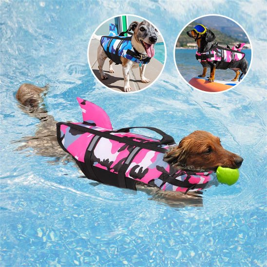 Gilet de sauvetage chien | AquaFlex Camouflage - Toutou Trop Chou