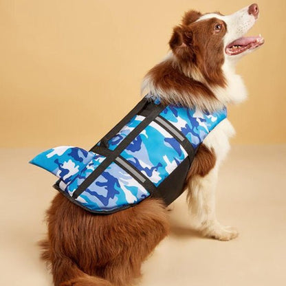 Gilet de sauvetage chien | AquaFlex Camouflage - Toutou Trop Chou