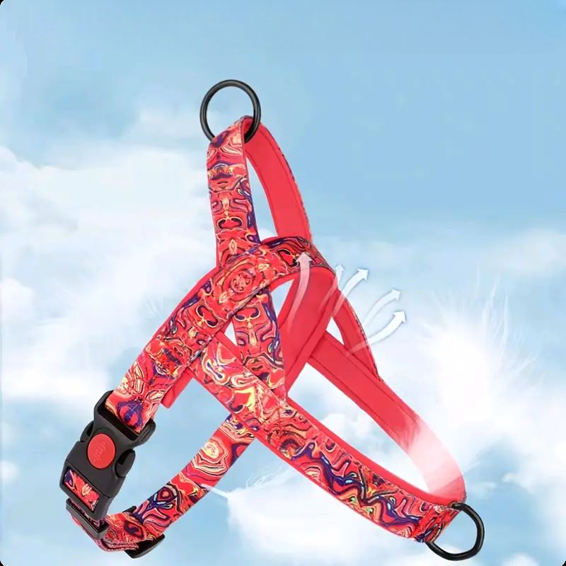 Harnais pour Chien - DogSafeHarness™ - Rouge - Toutou trop chou
