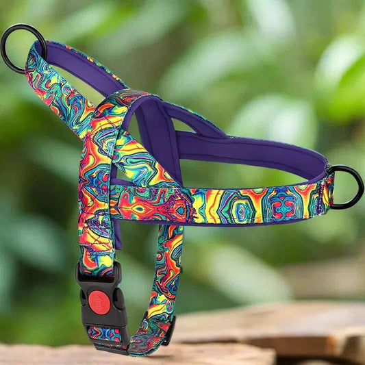 Harnais pour Chien - DogSafeHarness™ - Violet - Toutou trop chou