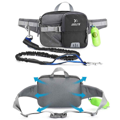 Laisse mains libres pour Chien - WaistBag™ - Toutou Trop Chou