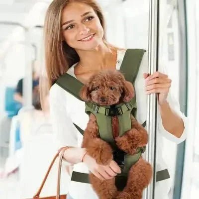 Sac à Dos pour Chien - PetCarrier™ - Vert - Toutou trop chou