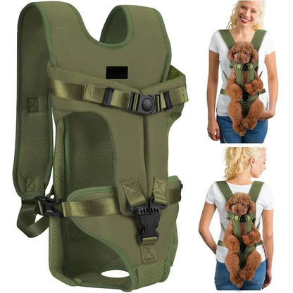 Sac à Dos pour Chien - PetCarrier™ - Vert - Toutou trop chou