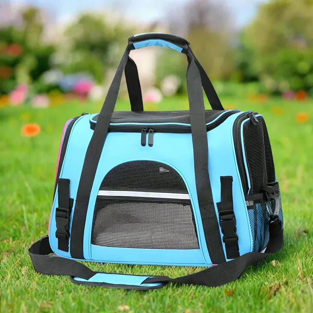 Sac de Transport pour Chien - DogCarrierBag™ - Bleu - Toutou trop chou