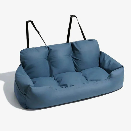 SIEGE AUTO POUR CHIEN - CarrierTravelDog™ - Bleu - Toutou trop chou