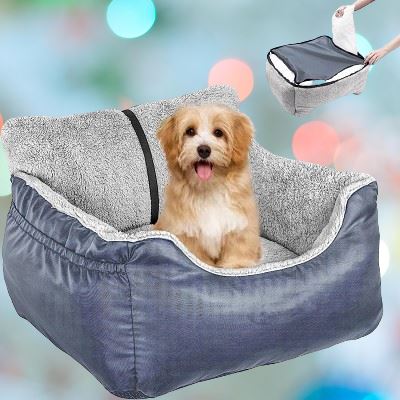 SIEGE AUTO POUR CHIEN - PetCarSeat™ - Bleu - Toutou trop chou